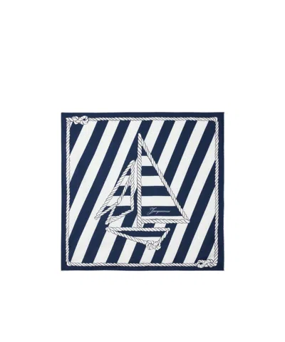 Jacquemus The Bateau Corde Scarf In Blue