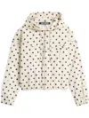 Jacquemus The Bateau Polka Dot Windbreaker In White