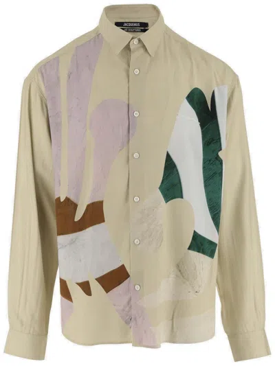 Jacquemus The Bathers Shirt In Neutrals