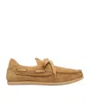 Jacquemus Calf Leather Loafer In Caramel Brown In Brown