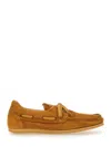 Jacquemus 'les Batto' Brown Loafers With Crocodile Effect And Logo Imprinted On The Heel