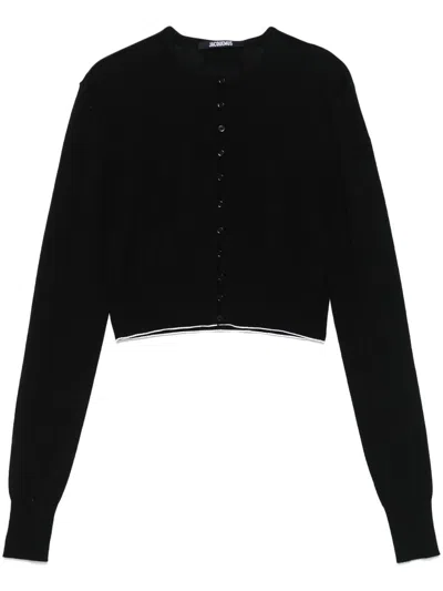Jacquemus Women Cardigan The Beach In Black