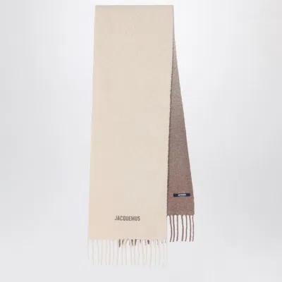 Jacquemus The Beige Moisson Scarf In Neutral