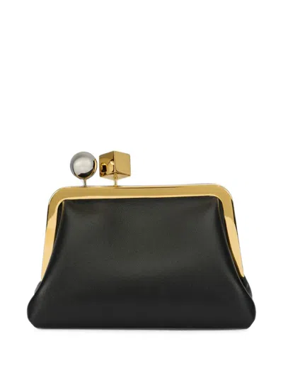 Jacquemus The Berlingot Small Clasp Bag In Blue