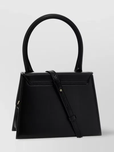 Jacquemus The Big Little Handbag In Black