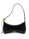 Jacquemus The Bisou Perle Shoulder Bag In Black
