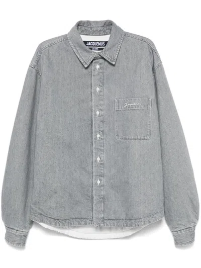 Jacquemus The Boulanger Jacket In Grey