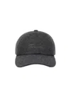 Jacquemus The Cachemiro Baseball Cap In Black