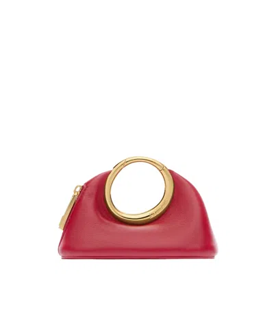 Jacquemus The Calino Wallet In Dark Red