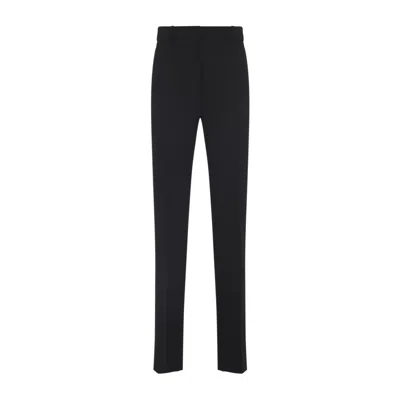 JACQUEMUS THE CAMARGUE BLACK VIRGIN WOOL PANTS
