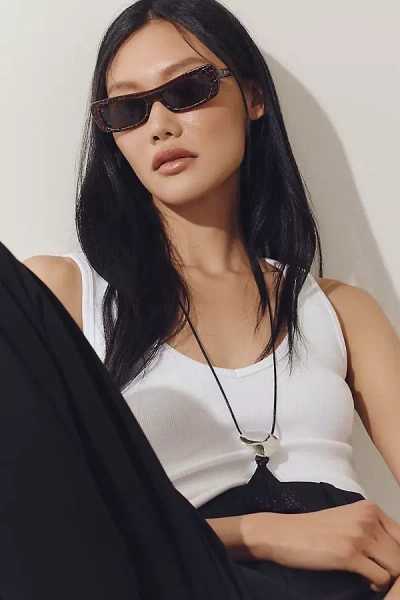 Jacquemus The Capri Cat-eye Sunglasses In Brown