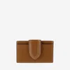 Jacquemus Le Porte-carte Bambino Flap Card Holder In Light Brown 2