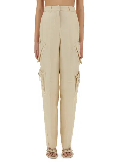 Jacquemus The Cargo Pants "atelier" In White