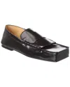 Jacquemus Les Mocassins Carre Leather Loafer In Black
