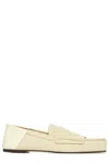 Jacquemus Yellow La Casa 'les Loafers Carré' Loafers In Beige