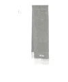Jacquemus The Carro Fringed Scarf In Gray