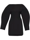 Jacquemus Shirt Dress Featuring Adjustable Belt
