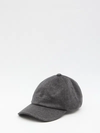 Jacquemus The Casquette Mini Cap In Darkgrey