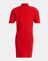 Jacquemus The Castagna Knit Dress In Red