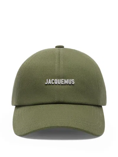 Jacquemus The Casual Cap In Green