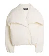 Jacquemus Le Chale Bomber Jacket In White