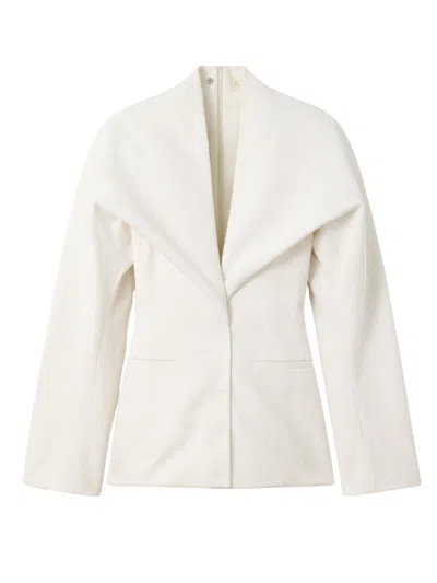 Jacquemus The Châle Jacket In White