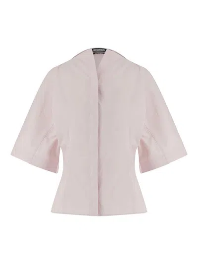 Jacquemus The Chemise Moisson In Pink