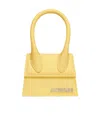 Jacquemus The Chiquito Shoulder Bag In Light Yellow