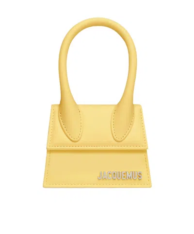 Jacquemus The Chiquito Shoulder Bag In Light Yellow
