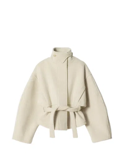 Jacquemus The Ciro Short Coat In Neutral