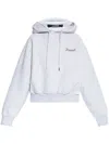 Jacquemus Le Hoodie Corto In Grey
