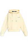 Jacquemus Logo-embroidered Hoodie In Uni Club Beige