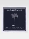 Jacquemus The Croisière Beach Towel In Black