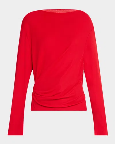 Jacquemus Red La Croisière 'the Croisière' Blouse