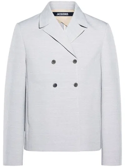 Jacquemus The Cuadrada Jacket In Grey