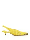 Jacquemus Cubisto Banane Pointed Toe Slingback Pump