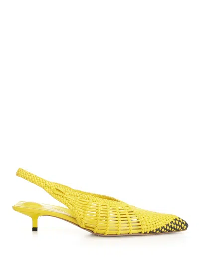 Jacquemus The Cubisto Bananas Pumps Yellow
