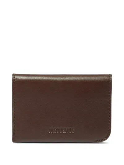 Jacquemus 'the Curvo' Card Holder In Brown