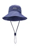 Jacquemus The De-nimes Bob Cotton Hat In Blue