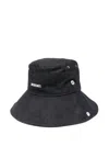 Jacquemus Le Bob Denimes Bucket Hat In Blue