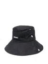 Jacquemus Le Bob Denimes Bucket Hat In Blue