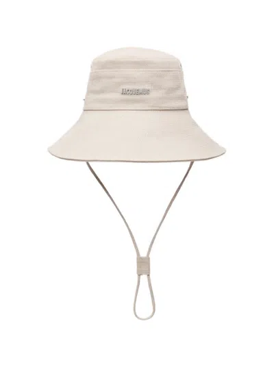 Jacquemus The De-nîmes Denim Bucket Hat Off-white