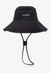 Jacquemus Le Bob De-nimes Denim Bucket Hat In Navy