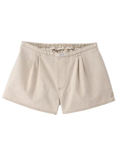 JACQUEMUS THE DE-NÎMES AMELO SHORT IN DENIM