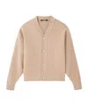 Jacquemus The Doppio Cardigan In Brown