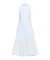 Jacquemus Women White The Favola Midi Dress In White