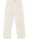 Jacquemus The Fernando De-nîmes Trousers In Nude