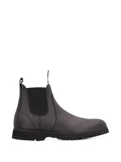 Jacquemus The Foin Ankle Boots In Black