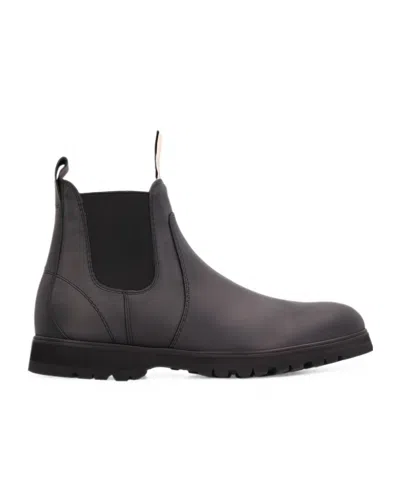 Jacquemus The Foin Ankle Boots In Black