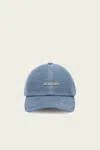 Jacquemus The Gadjo Baseball Cap In Blue
